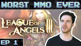 Worst MMO Ever? - League of Angels 3  [1 hour gameplay review]