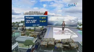 24 Oras: Air quality in the Philippines in 2019 polluted, not safe -Swiss monitor