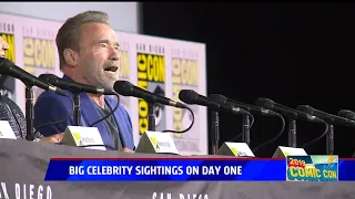 Big Celebrity Sightings On Day One Of Comic-Con