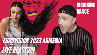 Armenia Eurovision 2023 Live Reaction Brunette - Future Lover