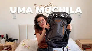 MOCHILA para MAIS de 30 DIAS NA EUROPA| O QUE levamos + dicas