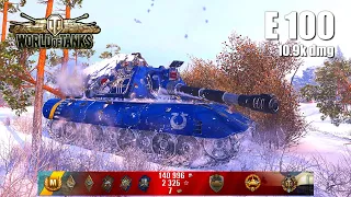 E 100, 11K Damage, 7 Kills, Arctic Region - World of Tanks