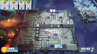 Overcooked 2: Campfire Cook Off, Level 3-4, 2 Players, 4 Stars (1339)