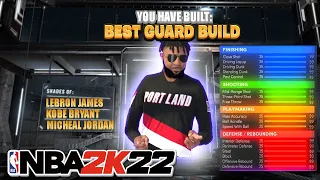 *NEW* BEST REBIRTH GUARD BUILD IN NBA 2K22! OP GUARD BUILD! BEST ISO BUILD!