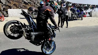 Rolling Stoppie in Sela Pass at 13700 Ft | Tawang Ep-2 🔥