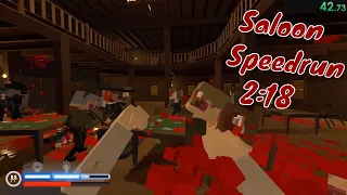 Paint the Town Red - Saloon Speedrun 100% [2:18]