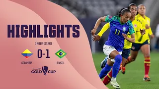 W GOLD CUP Group Stage | Colombia 0-1 Brazil