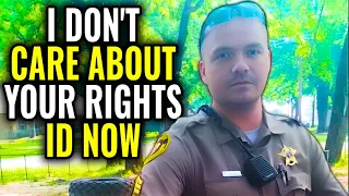 Dumb Cops Get Owned And Kicked Out Private Property! ID Refusal! First Amendment Audit Fail