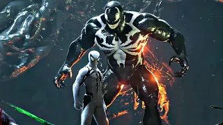 Spider-Man Joins Venom In Future Scene (2023) Spider-Man 2 PS5 4K 60FPS