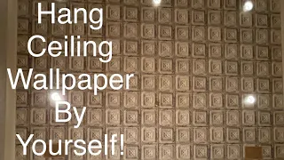 Wallpaper a Ceiling by YOURSELF! - Spencer Colgan