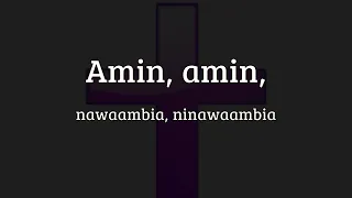Amin Amin Nawaambia | lyrics