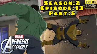 Avengers Assemble S02 | E13 Thanos Triumphant | P05 In Hindi | #MarvelDevilsKing