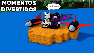 CONSTRUYE UN BARCO MOMENTOS DIVERTIDOS 😲 (ROBLOX) #buildaboat