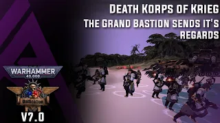 Dawn of War : Unification v7.0 - Death Korps of Krieg - The Grand Bastion sends it's regards.