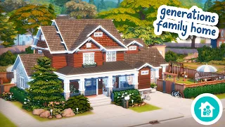 Generations Family Home 🌳 || The Sims 4 Speed Build: Growing Together