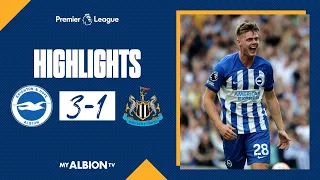 PL Highlights: Brighton 3 Newcastle 1