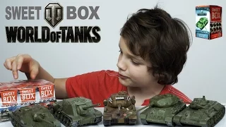 Коробочки Sweet Box World of Tanks | Коллекционные Танки Распаковка