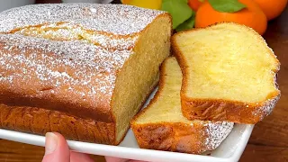 Orange-Yogurt Cake: Soft, Delicious and Quick! A classic in our House