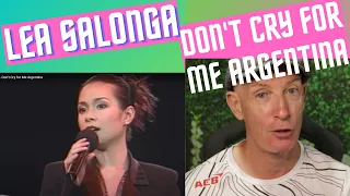Lea Salonga, Don't Cry For Me Argentina first time reaction. Purely beautiful.