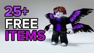 GET 25 FREE ROBLOX ITEMS! 😱😳(2023)