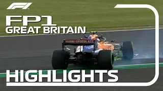 2019 British Grand Prix: FP1 Highlights