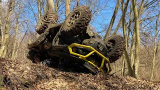 Can am Outlander Crash