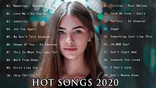 Top Pop Music Hits 2020 ☕️ Playlist Pop Songs 2020 ☕️ Best English Music Collection 2020