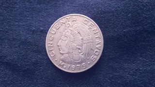 50 Centavos Cuauhtémoc año 1979 (Moneda Mexicana antigua) precio