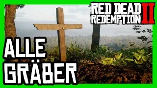 Red Dead Redemption 2 Erfolg / Trophäe Respekt zollen - Alle 9 Gräber der gefallenen Gefährten