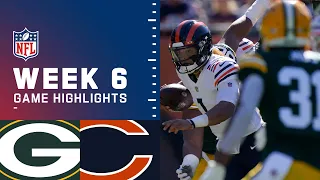 Packers vs. Bears Week 6 Highlights | NFL 2021