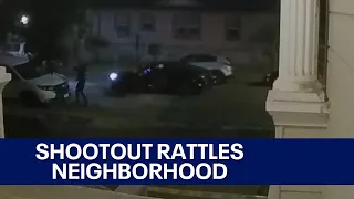 Video shows gun battle in Oakland residential area
