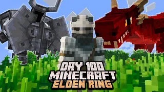 I Spent 100 Days In Minecraft Elden Ring