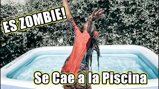 **ATRAPAMOS A LUCIA** LUCIA Es Un ZOMBIE 🧟‍♂️ CAE A LA PISCINA TOXICA | HI FAMILY TEAM!