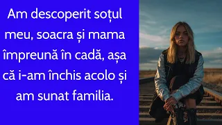 Am descoperit soțul meu, soacra și mama împreună în cadă, așa că i-am închis acolo am sunat familia.