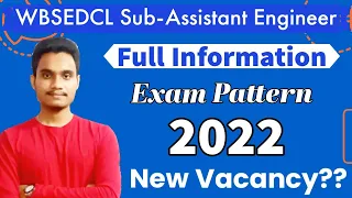 WBSEDCL Sub-Assistant Engineer  Full Information 2022 | Exam Pattern