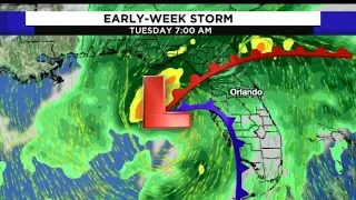 Cold fronts coming through Central Florida