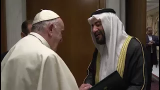 Pope Francis meets with Saudi Arabian representative in the Vatican