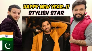 Allu Arjun Top 20 Dance Steps | Reaction By Pakistani Boys | Happy New Year 2023