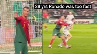38 year old Cristiano Ronaldo vs Liechtenstein