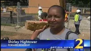 WSB coverage of Bowen Homes Demolition