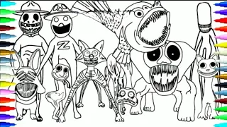 Zoonomaly Coloring Pages New / How to color All New Bosses and Monsters from Zoonomaly 2 Ncs Music