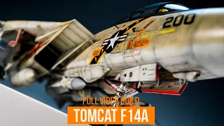 FULL BUILDING the TAMIYA F14A TOMCAT