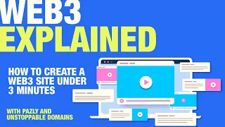 How to create a web3 site under 3 minutes with Pazly and Unstoppable Domains