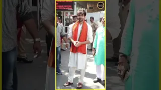 Kartik Aaryan Takes Blessings As He Visits Siddhivinayak Temple For His Film Shehzada #shorts