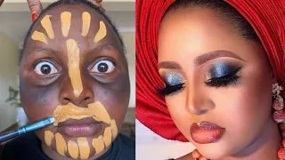 WOW 😱🔥👆 Bridal Makeup Transformation🔥😳 Makeup Tutorial 💉💉😳🔥😱 Plastica Cirurgia