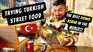 Trying Local Turkish STREET FOOD for the First Time | Fethiye Food Vlog 2023