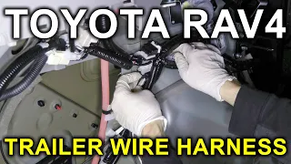 Toyota RAV4 (2019-2024): OEM Toyota Trailer Wire Harness Installation (Full Step-By-Step Tutorial).