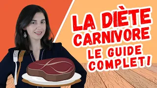 DIETE CARNIVORE  | Guide Complet | Comment la faire ? Fonctionne-t-elle ? Quoi manger ? C'est sain ?