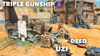 DEED AND HEARTBREAKUZI TRIPLE GUNSHIPPED AFTER TALKING TRASH (COD BO4)