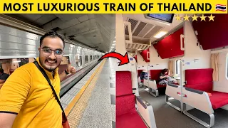 My First Train Journey in Thailand | Bangkok to Hua Hin Most Luxurious Train 🇹🇭